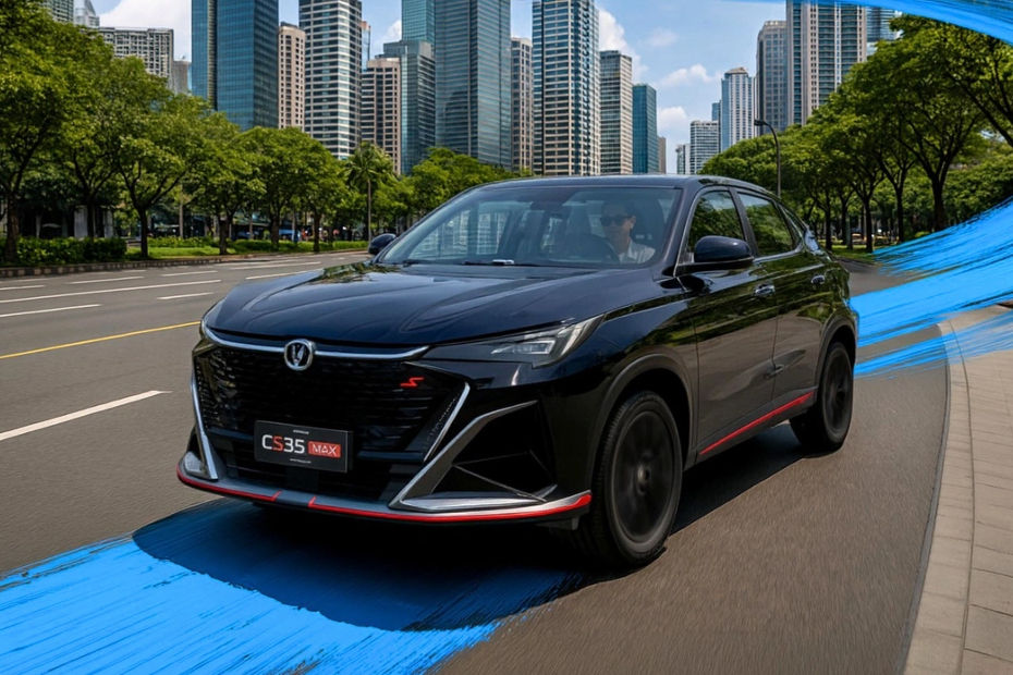 Changan CS35 Max Front angle low view