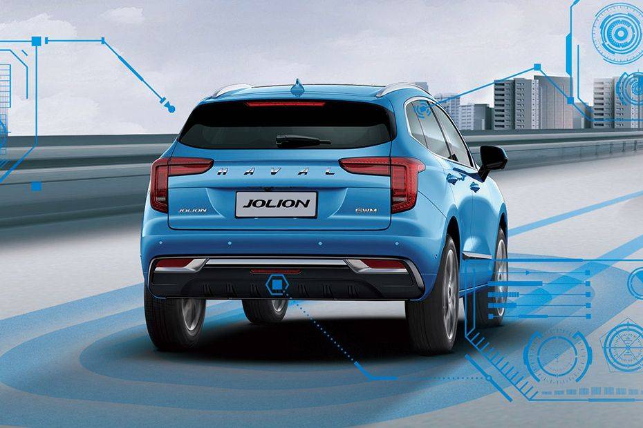 Haval Jolion Rear angle view Haval Jolion Rear angle view