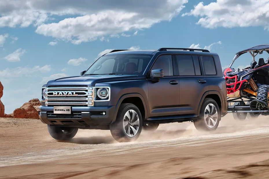 GWM Haval H9 Front Side View GWM Haval H9 Front Side View