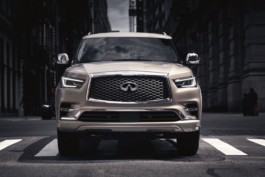 Full Front View of QX80