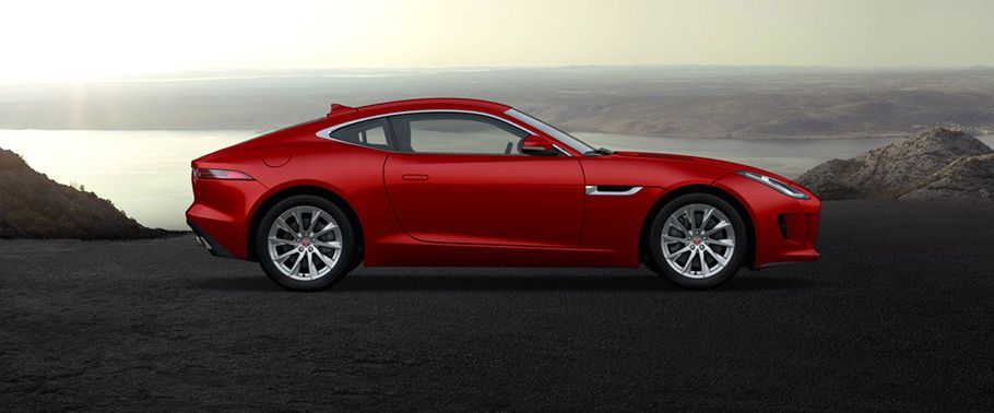Jaguar F-Type Coupe S Drivers Sideview Jaguar F-Type Coupe S Drivers Sideview