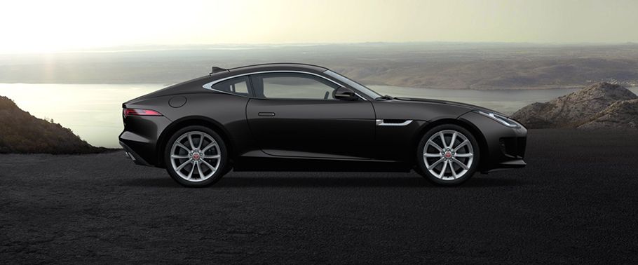 Jaguar F-Type Coupe S-AWD Drivers Sideview