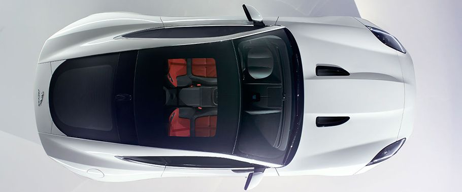 Top View of F-Type Coupe S-AWD
