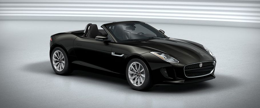 Jaguar F-Type Convertible S Front Cross Side View