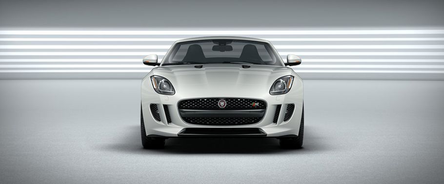 Jaguar F-Type Convertible S-AWD Full Front View Jaguar F-Type Convertible S-AWD Full Front View
