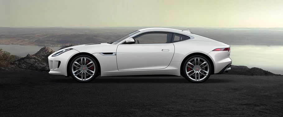 F-Type Coupe R Side view F-Type Coupe R Side view