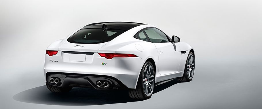 F-Type Coupe R Rear angle view F-Type Coupe R Rear angle view