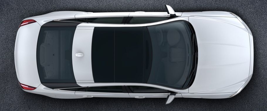 Top View of XJ Premium Luxury LWB