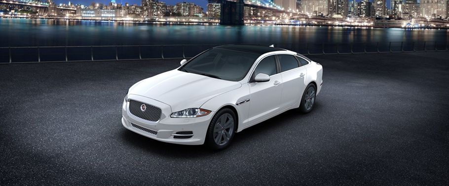 Jaguar XJ Premium Luxury SWB Front Angle High View