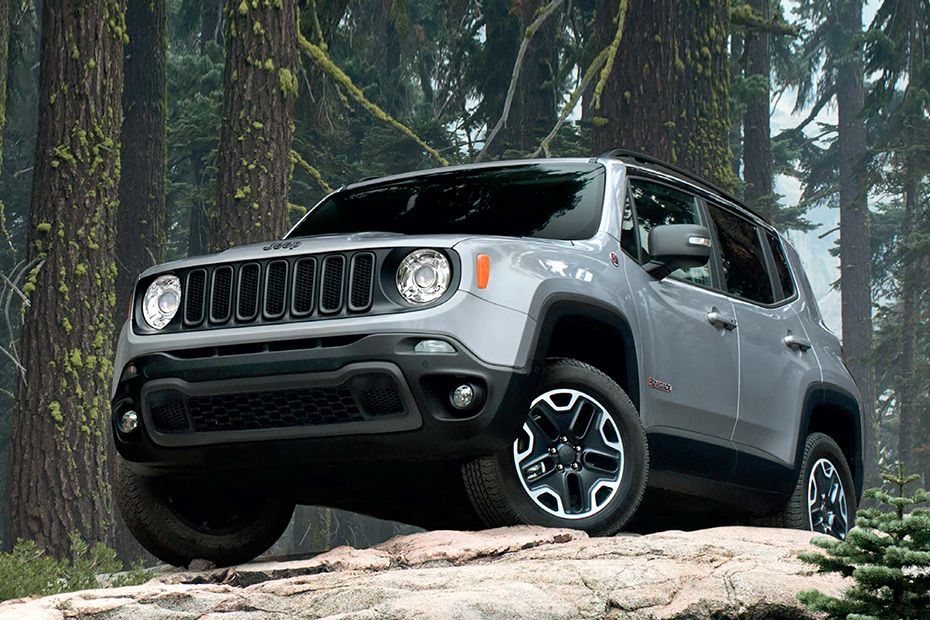 Jeep Renegade Front Deep Low Angle View