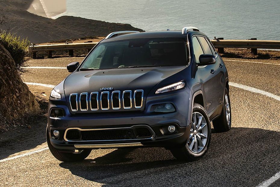 Jeep Cherokee Front Angle High View Jeep Cherokee Front Angle High View