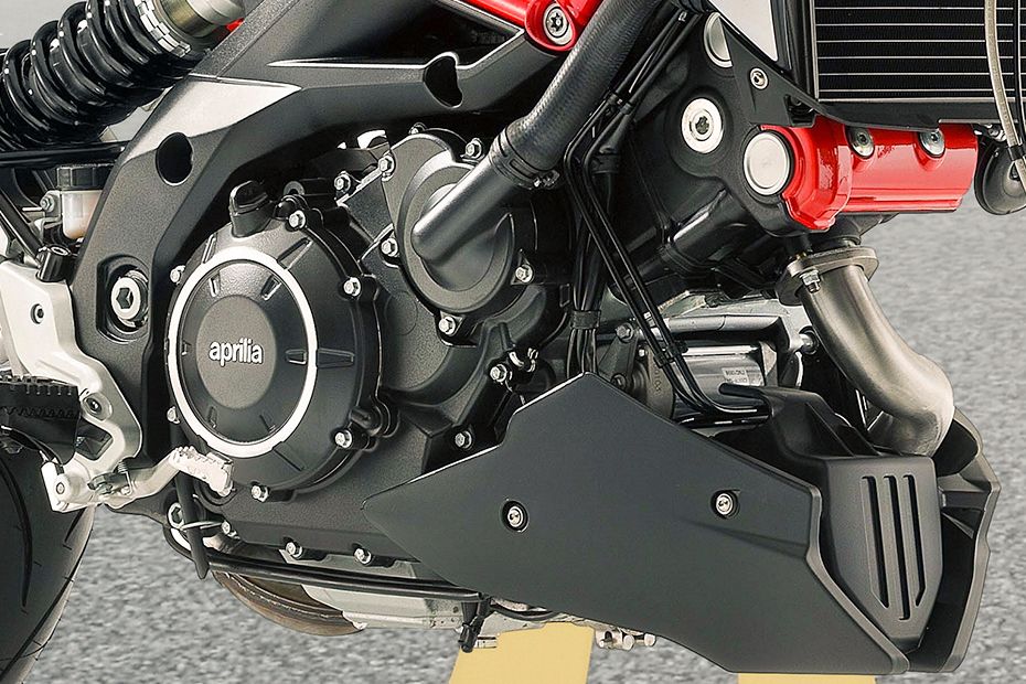 Aprilia Dorsoduro 900 Engine View Aprilia Dorsoduro 900 Engine View