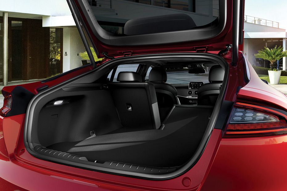 Kia Stinger Trunk Open Closer View Trunk Open Closer View of Stinger