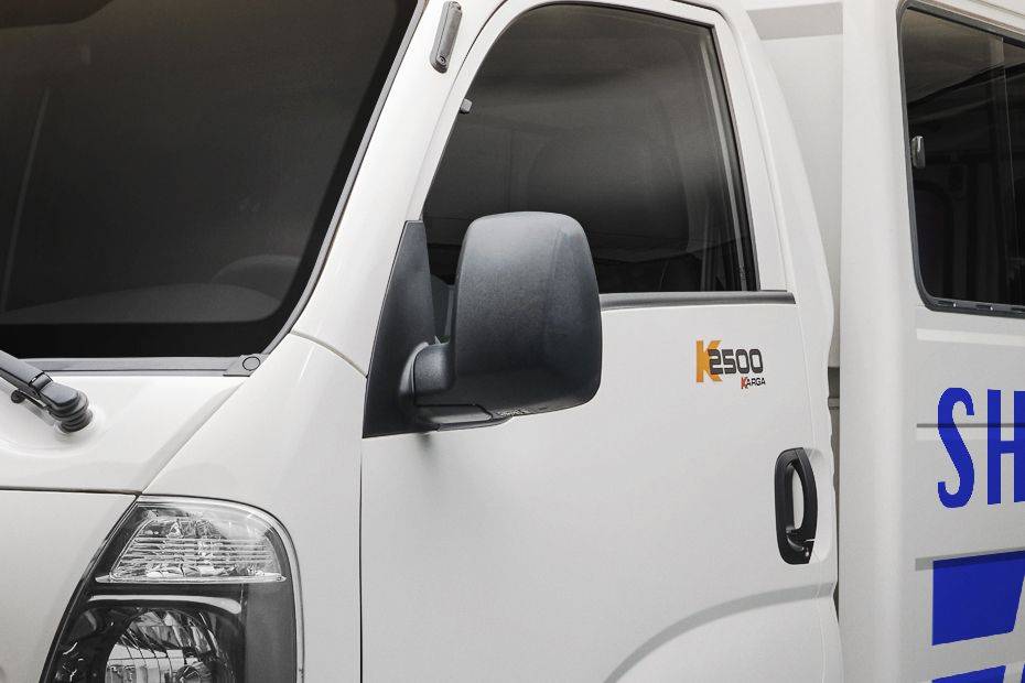 Kia K2500 Drivers Side Mirror Front Angle Kia K2500 Drivers Side Mirror Front Angle