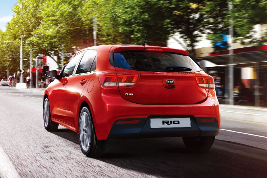 Rear Medium View of Kia Rio