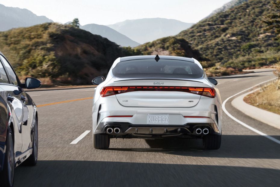Full Rear View of Kia K5