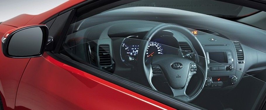 Kia Forte Koup Drivers Side Mirror Rear Angle