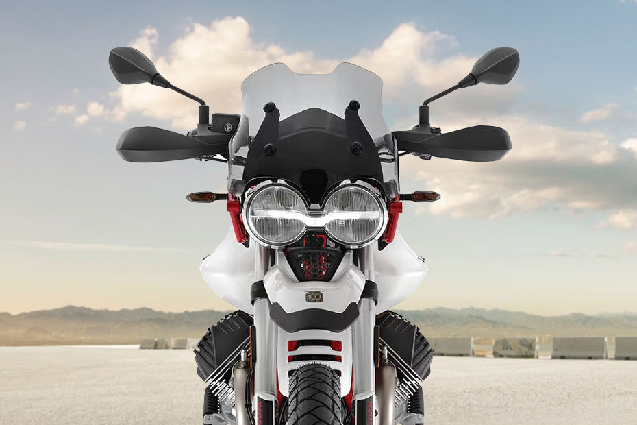 Moto Guzzi V85 TT Head Light View