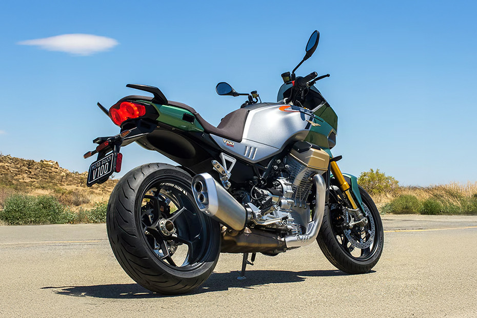 Moto Guzzi V100 Back Side View Moto Guzzi V100 Back Side View