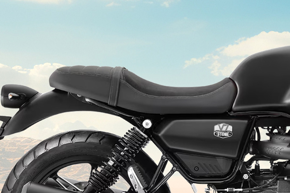 Moto Guzzi V7 Rider Seat View
