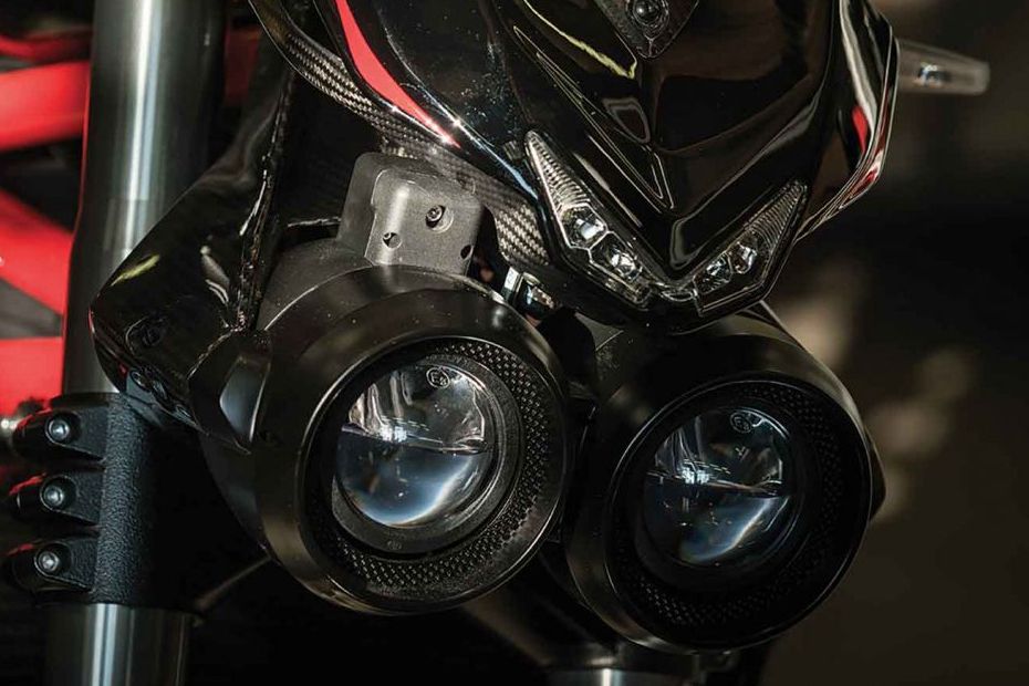 Moto Morini Corsaro ZZ Head Light View