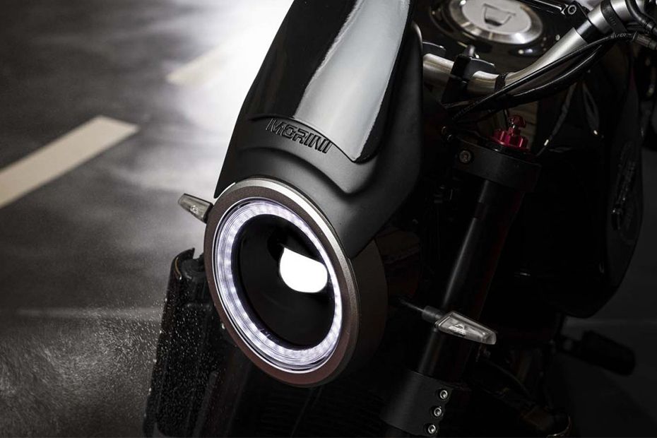Moto Morini Super Scrambler Head Light View