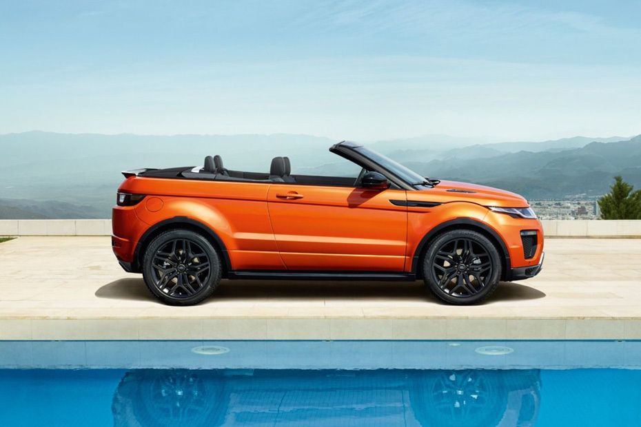 Land Rover Range Rover Evoque Convertible Drivers Sideview