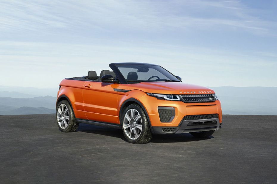 Land Rover Range Rover Evoque Convertible Front Cross Side View