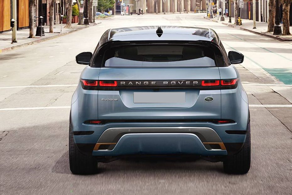 Full Rear View of Land Rover Range Rover Evoque 2019