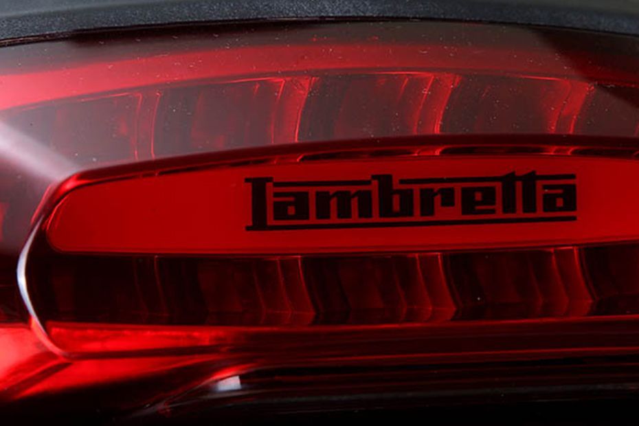 Lambretta V-Special 200 Tail Light View