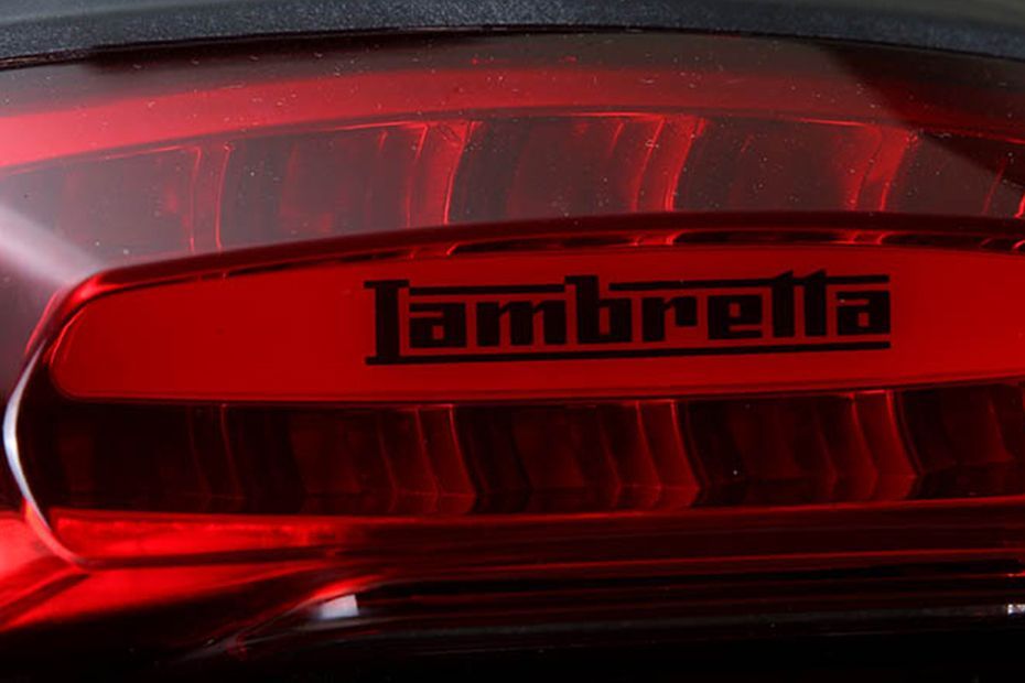 Lambretta V-Special 50 Tail Light View