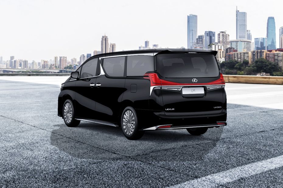 Lexus LM (2020-2022) Rear Cross Side View Lexus LM (2020-2022) Rear Cross Side View