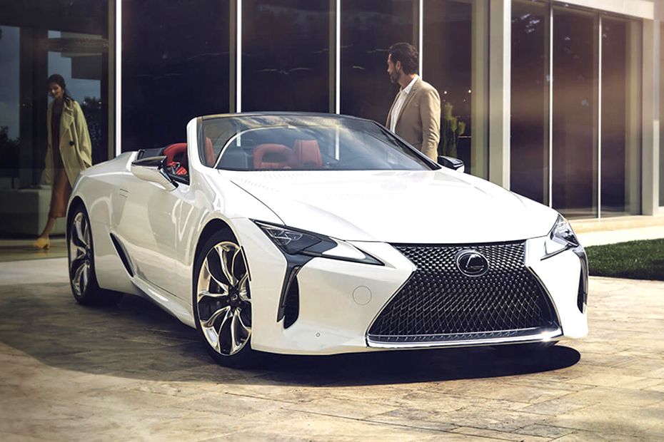 Lexus LC Convertible Front Cross Side View