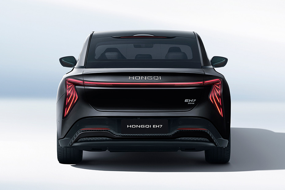 Full Rear View of Hongqi EH7 Full Rear View of Hongqi EH7