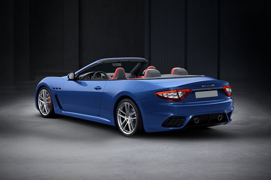 Maserati GranCabrio Rear Cross Side View Maserati GranCabrio Rear Cross Side View