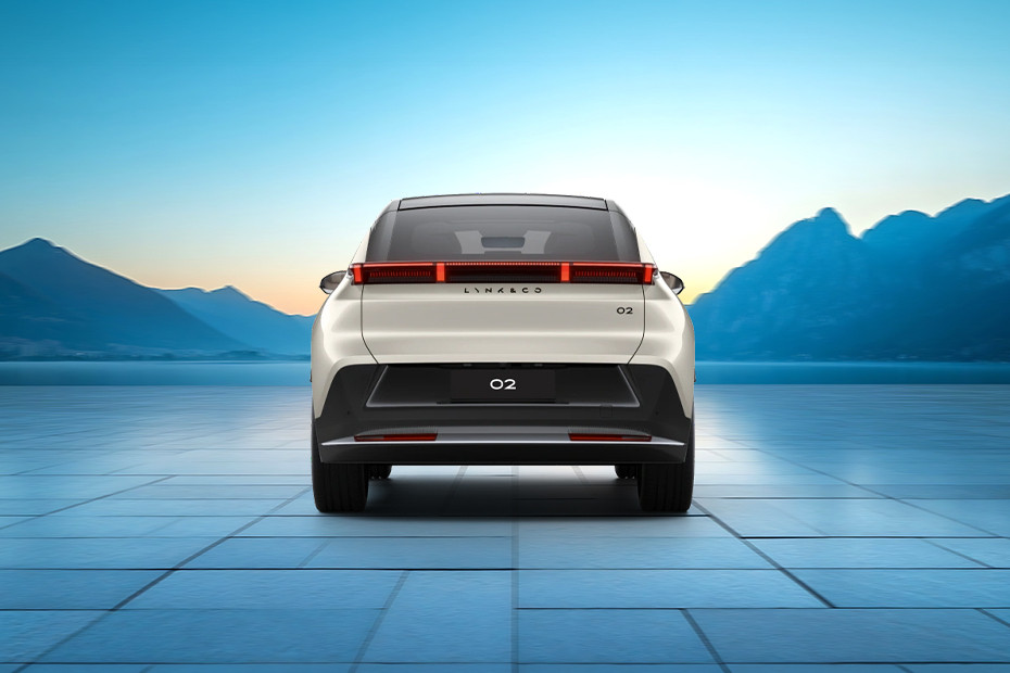 Lynk & Co 02 Full Rear View Full Rear View of Lynk & Co 02