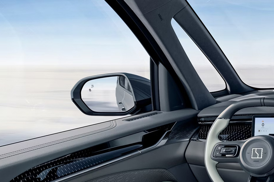 ZEEKR 009 Drivers Side Mirror Rear Angle