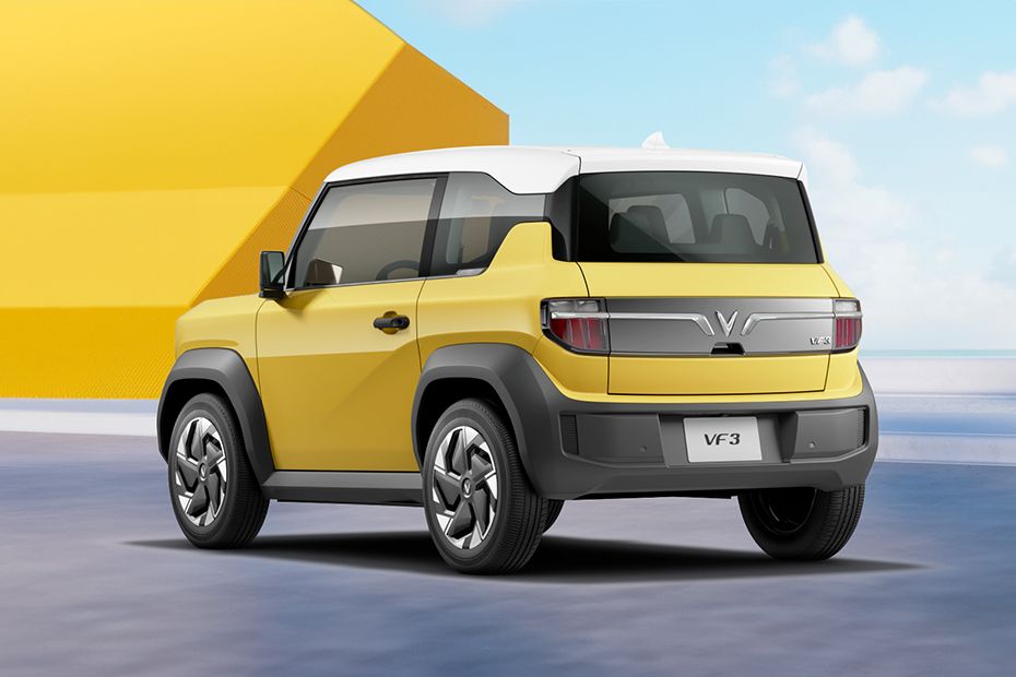 VinFast VF 3 Rear Cross Side View VinFast VF 3 Rear Cross Side View