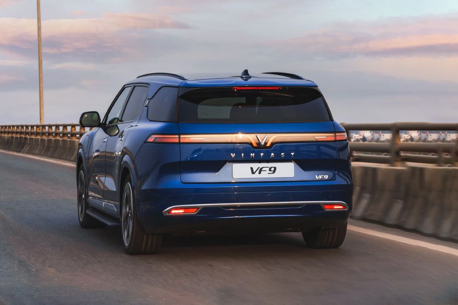 Rear Medium View of VinFast VF 9 Rear Medium View of VinFast VF 9