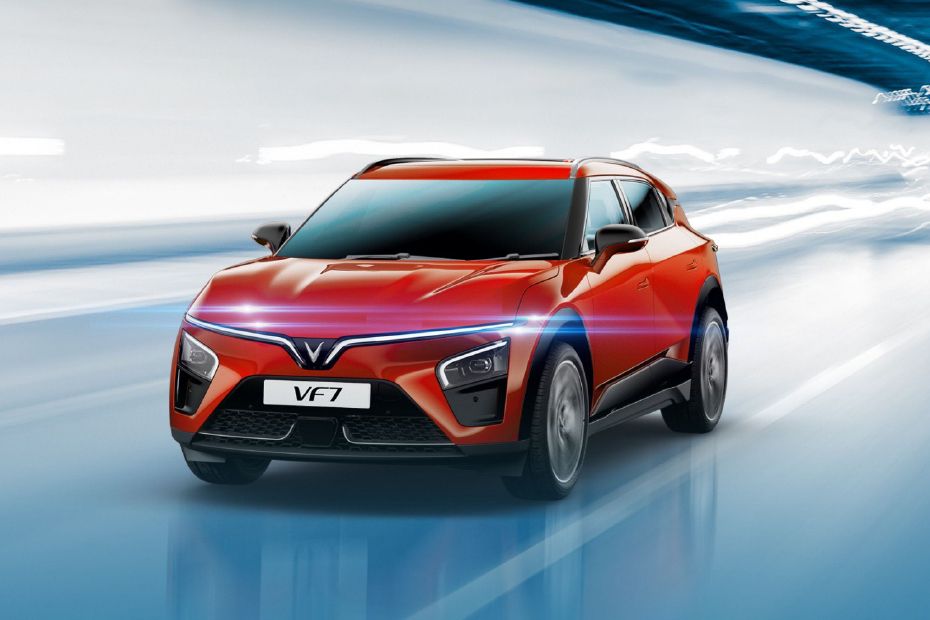 VinFast VF 7 Tilted Front View VinFast VF 7 Tilted Front View