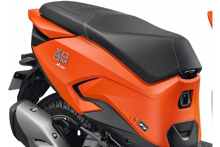 Hero Xoom 110 Rider Seat View Hero Xoom 110 Rider Seat View
