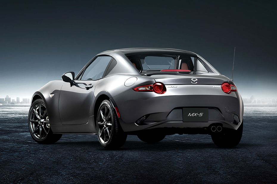 Rear Cross Side View of Mazda MX-5 (2008-2014)