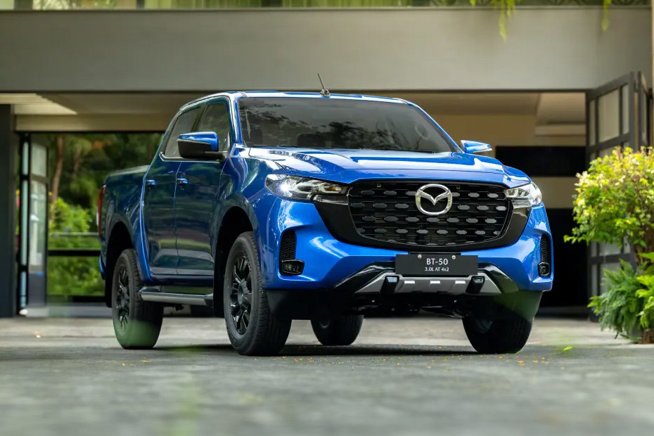 Mazda BT-50 Front Deep Low Angle View BT-50 Front deep low Angle View