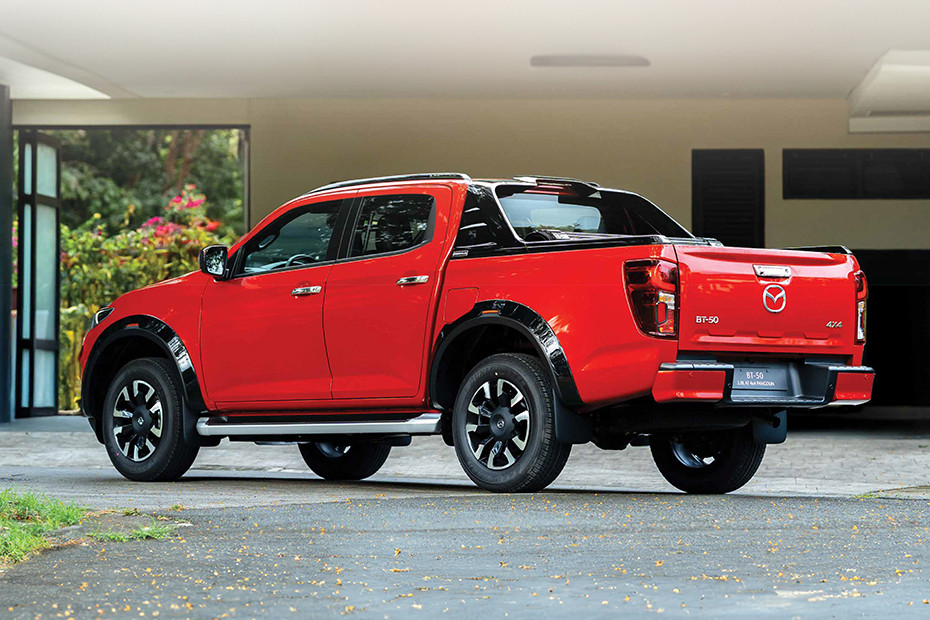 Rear Cross Side View of Mazda BT-50