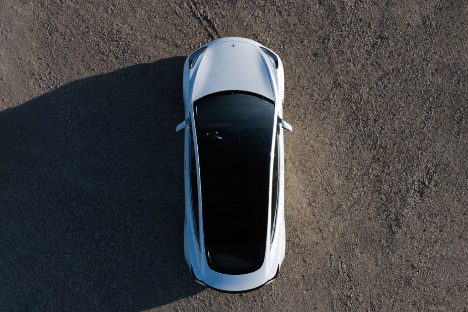 Top View of Model Y
