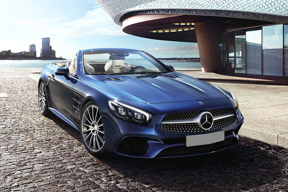 Mercedes-Benz SL-Class Front Medium View Mercedes-Benz SL-Class Front Medium View