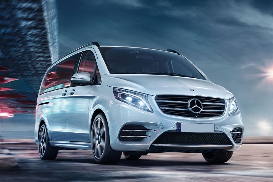 Mercedes-Benz V-Class Front Deep Low Angle View