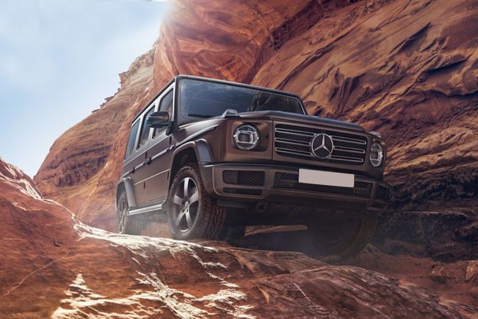 Mercedes-Benz G-Class Front Angle High View