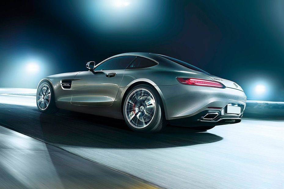 AMG GT Rear Low Angle View AMG GT Rear Low Angle View