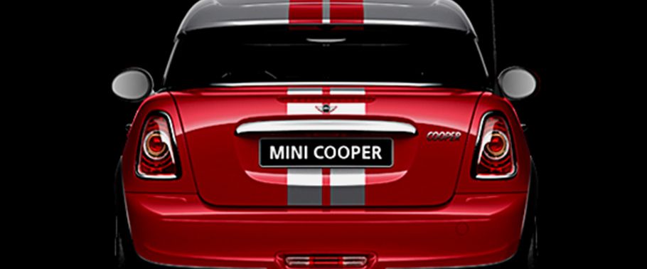 MINI Coupe Full Rear View
